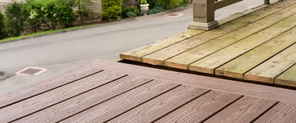 composite decking and wood decking comparison