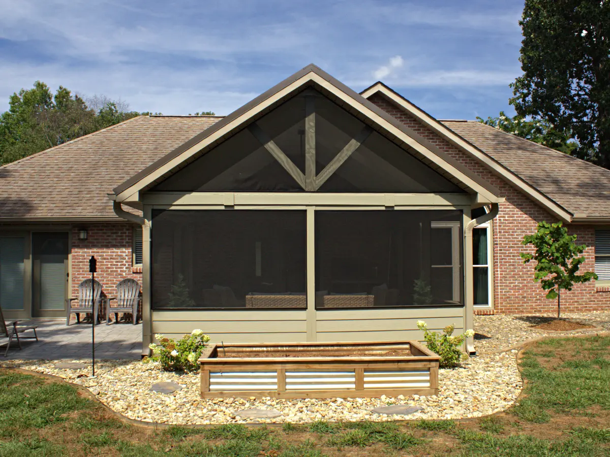screened in porch